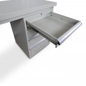 Arbetsbänk med lådor