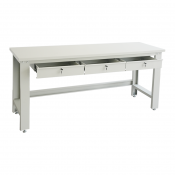 arbetsbänk 2m med lådor