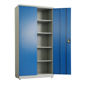 PLÅTSKÅP 2000X1000X500 BLÅ