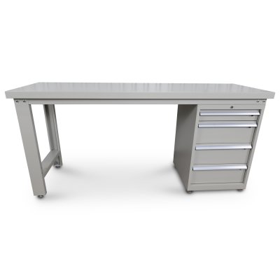 Arbetsbänk med lådor